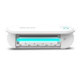 2-in-1 UV-Zahnbürstensterilisator und -halter, Wandmontage, 5 Schlitze, automatische Trocknung und antibakterielle Reinigung